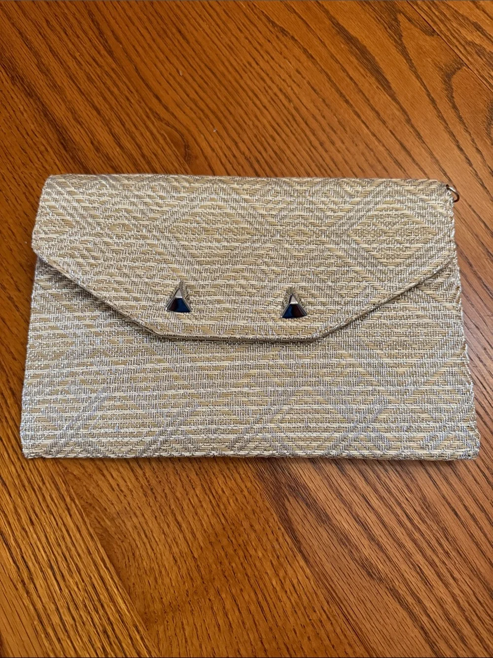 Stella & Dot Envelope Clutch non smoking home, no strap